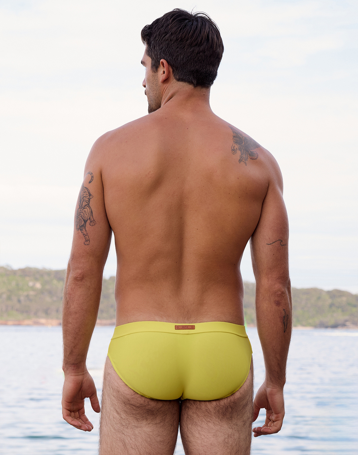 V10 Encore Swim Brief - Neon Yellow