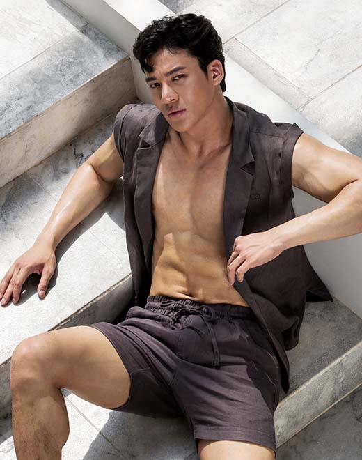 Breezy 6” Classic Linen Shorts - Dark Gray
