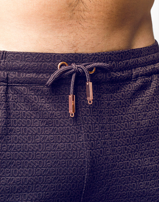 S90 Textured Manly Shorts - Signet Black