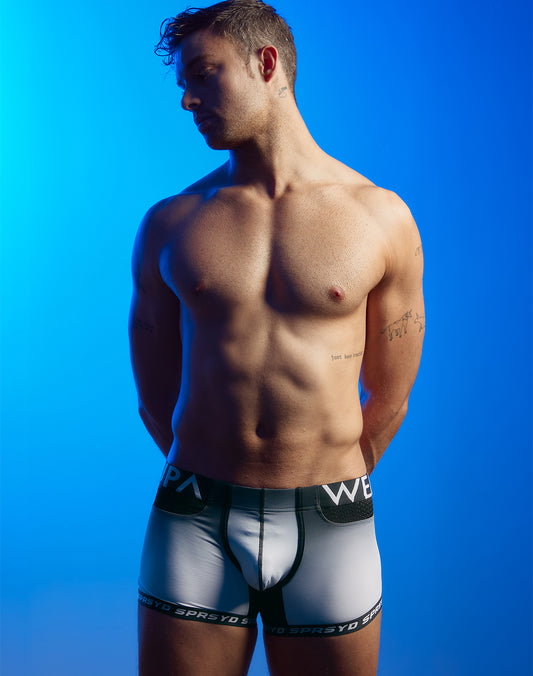 SPR Performance Gradient Trunk Underwear - Black / White