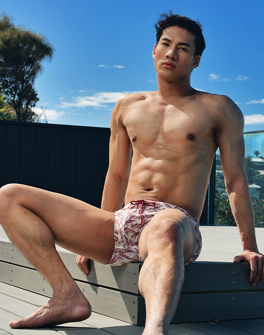 V10 Print Swim - Pastel Hawaii