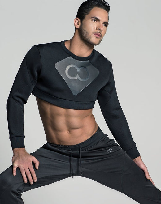 J50 BLK AKTIV Short Sweater