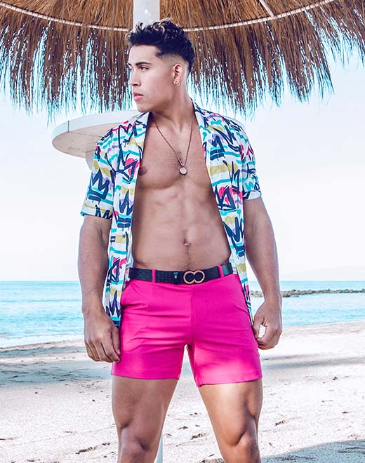 Bondi Shorts (Series 3) - Fuchsia Red