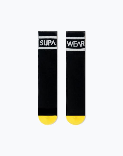 SUPA Crew Socks - Black