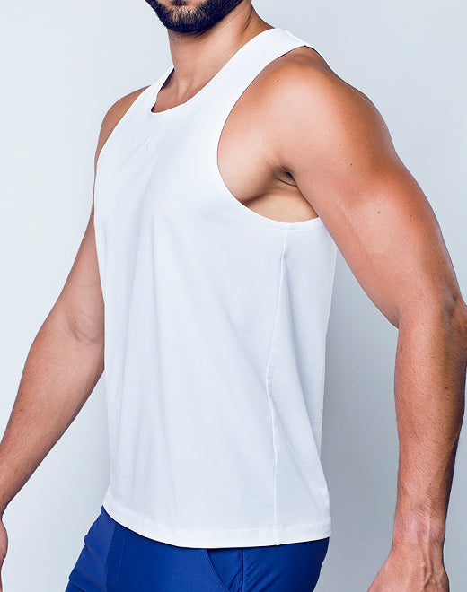 TA21 Peruvian Cotton Tanktop - White