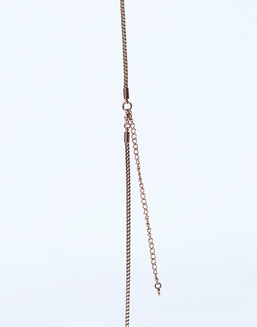 Icon Pendant Necklace - Rose Gold