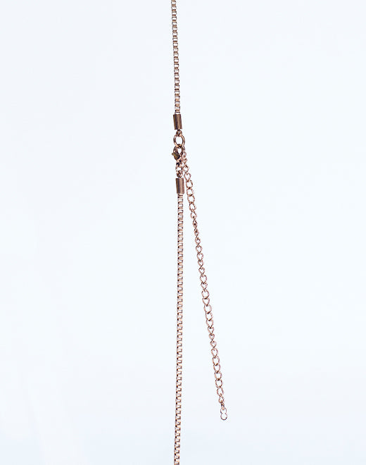 Regalia Pendant Necklace - Rose Gold
