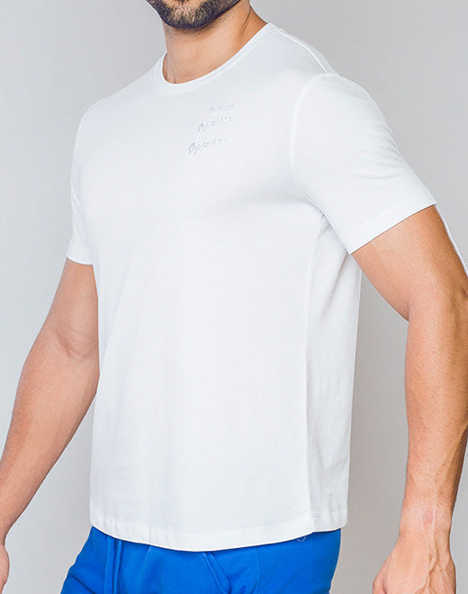 Crew Neck T-Shirt - White