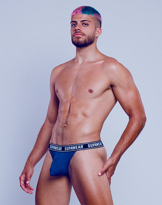 WOW Thong Underwear - Navy