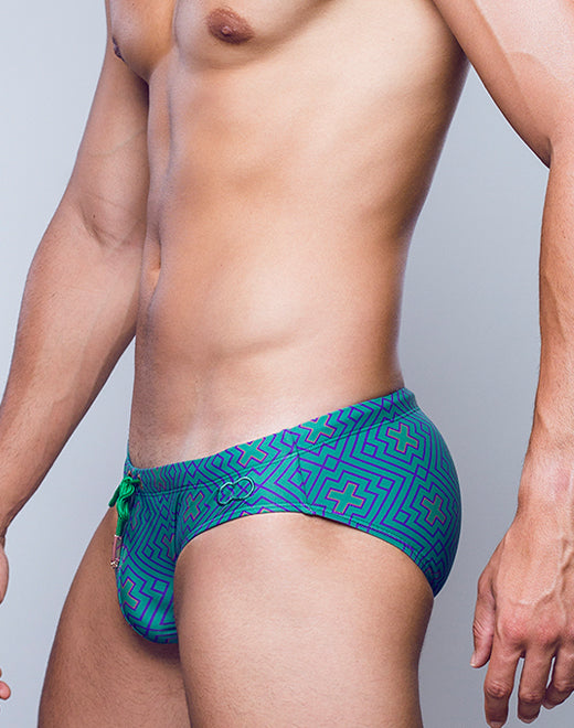 V10 Print Swimwear - Jade