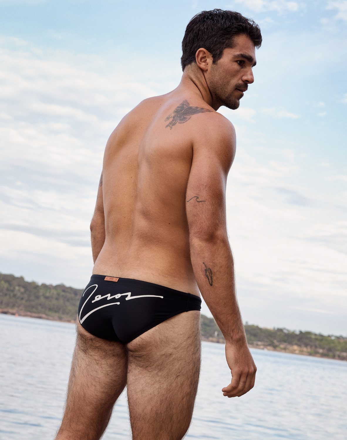 V20 Signature Swim Brief - Lido Black