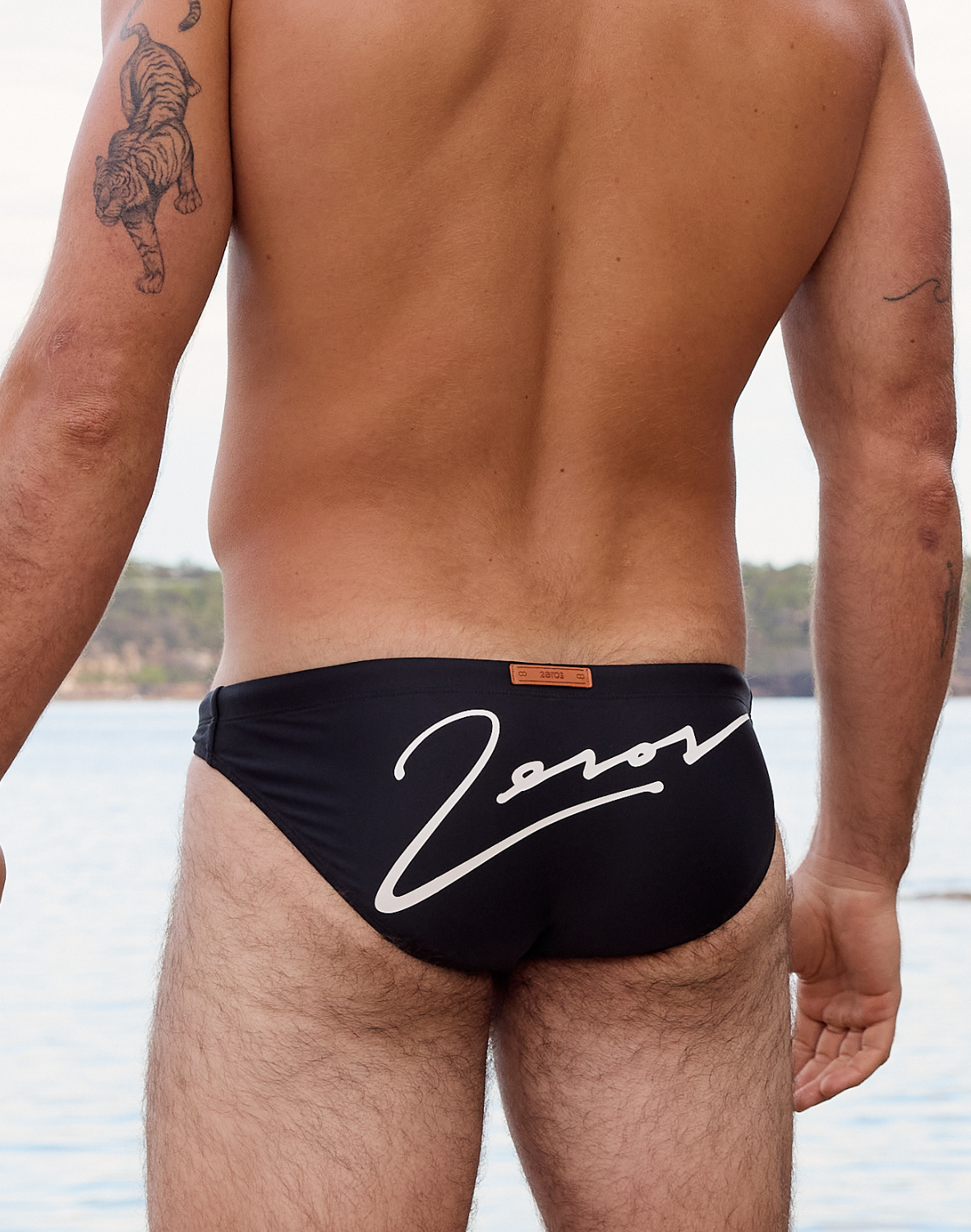 V20 Signature Swim Brief - Lido Black
