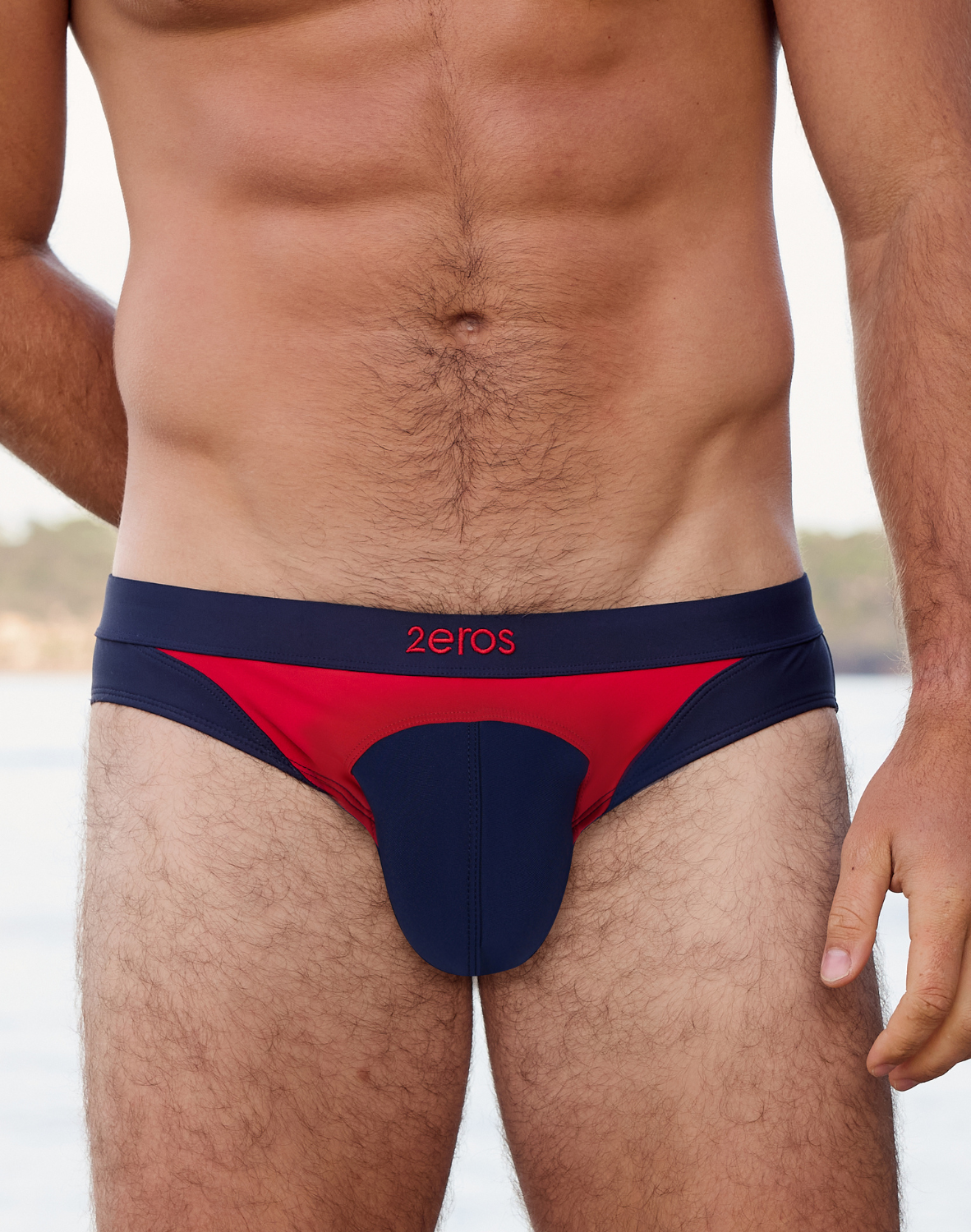 V10 AKTIV Racer Swim Briefs - Navy