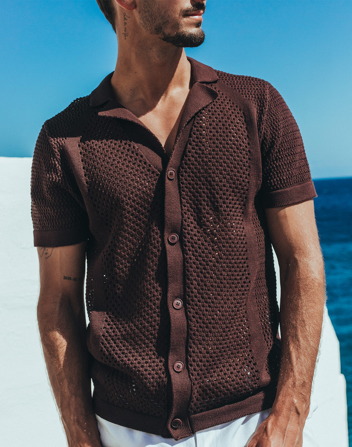 Amalfi Shirt - Carbon Black