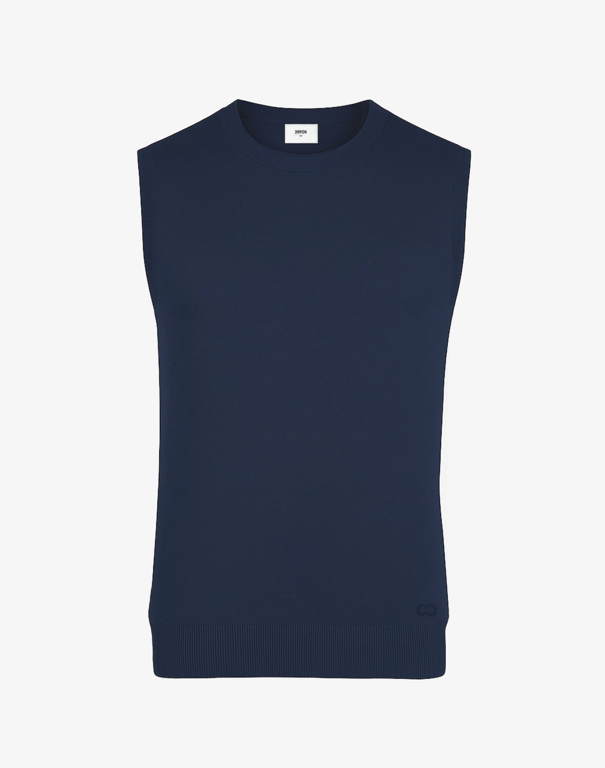 Sapphire Knit Vest - Navy