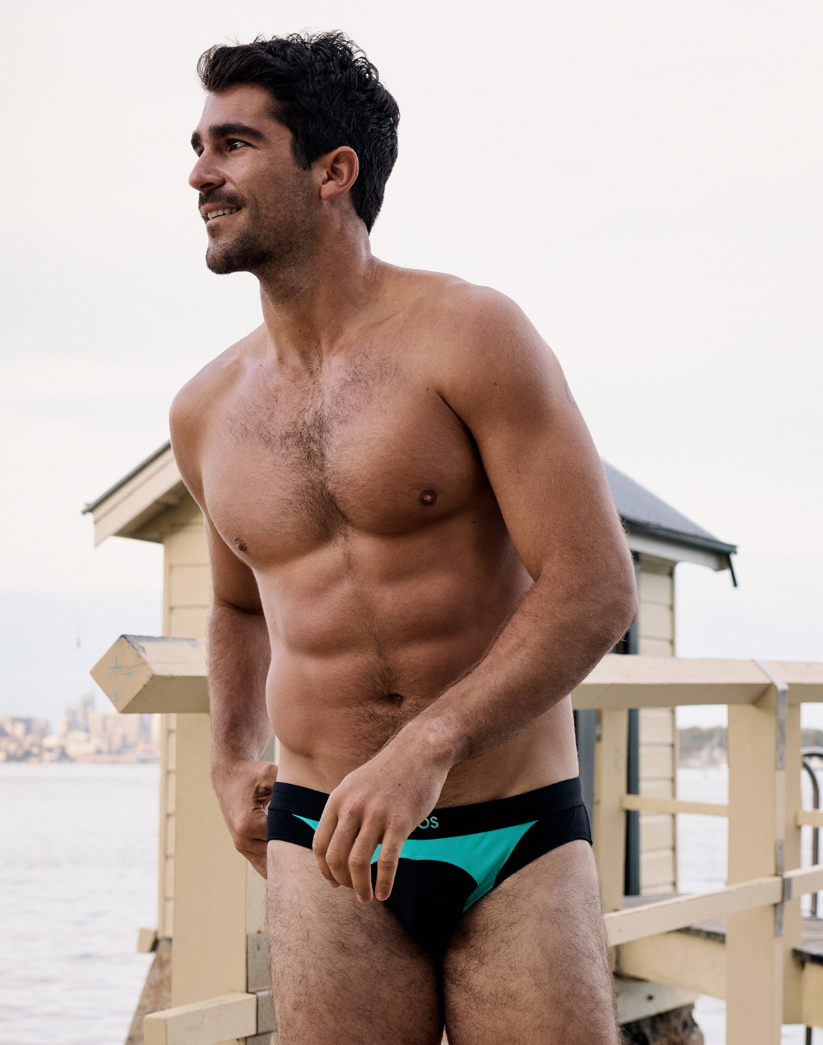 V10 AKTIV Racer Swim Briefs - Black