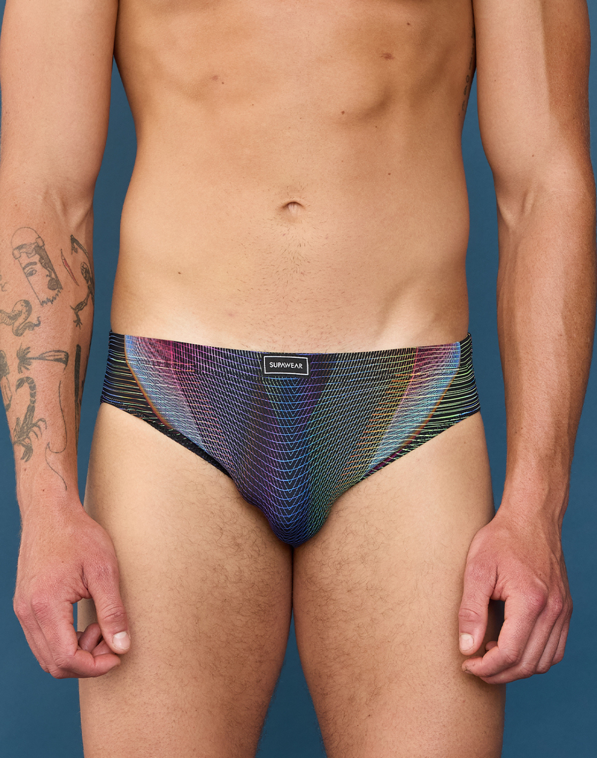 Printed Pride Brief Underwear - Rainbow
