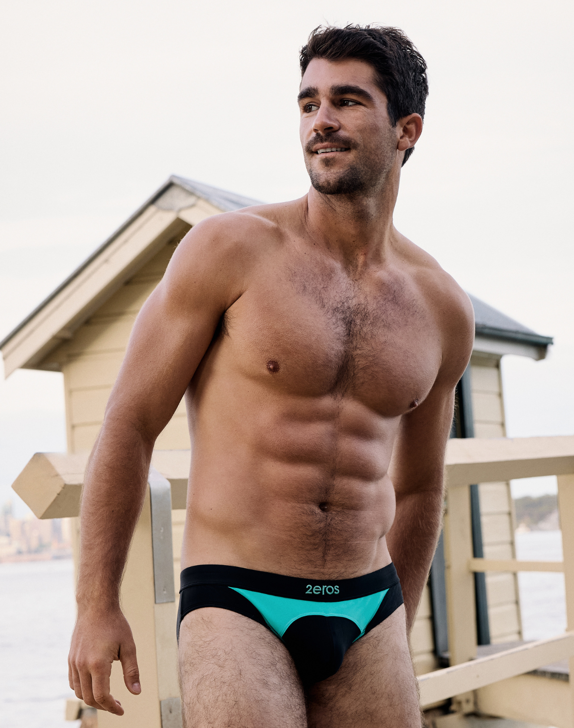 V10 AKTIV Racer Swim Briefs - Black