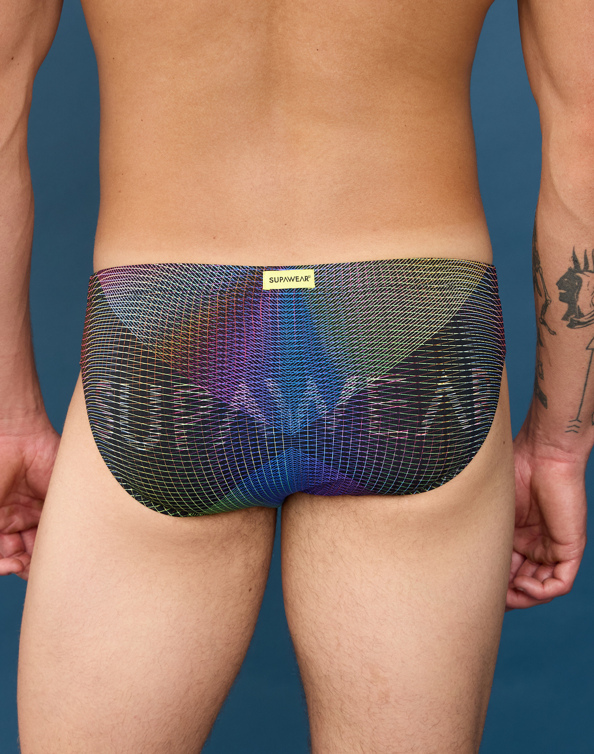 Printed Pride Brief Underwear - Rainbow