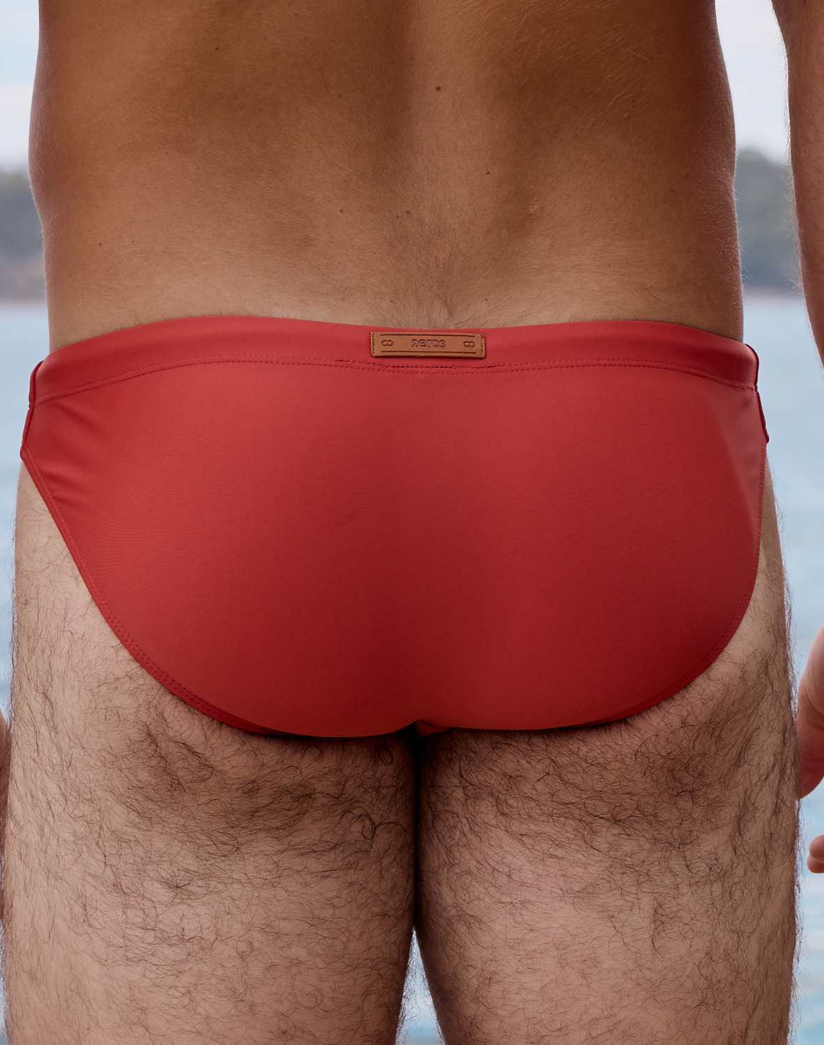 V20 Core Swim Brief - Rust Orange