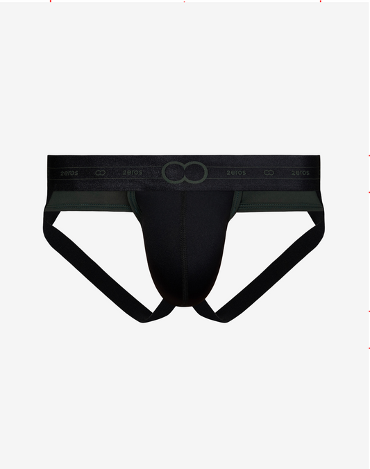 AKTIV Pegasus Jockstrap Underwear - Black/Green