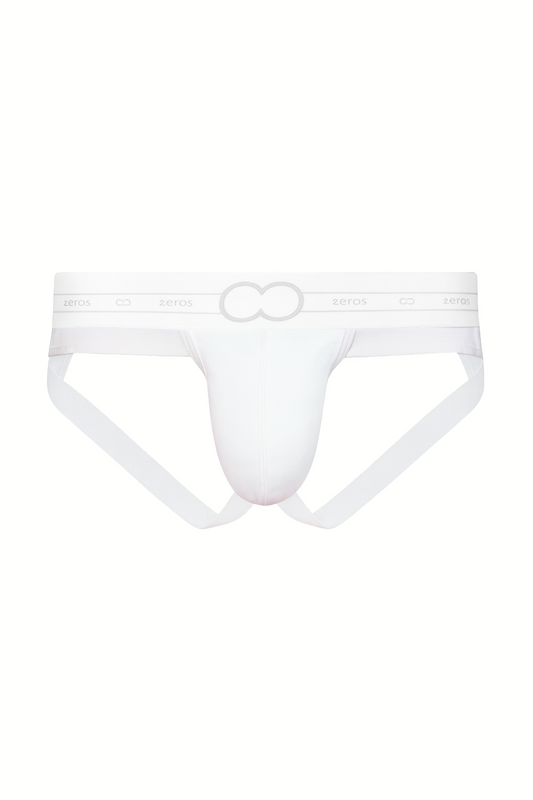 AKTIV Pegasus Jockstrap Underwear - White/Tan