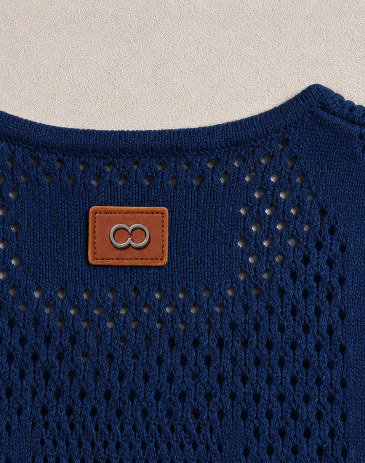 Amalfi Singlet - Navy Blue