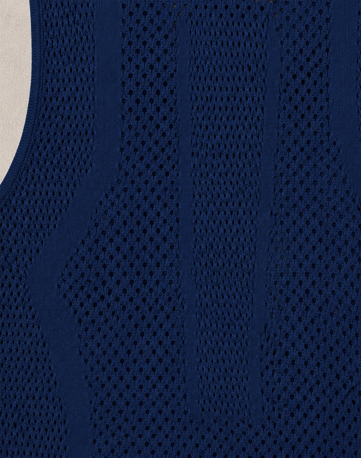 Amalfi Singlet - Navy Blue