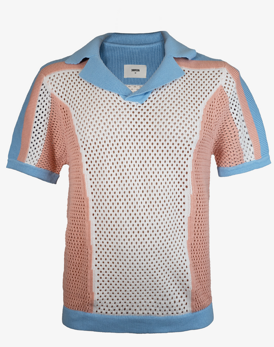 Aruba Polo - Pink / Blue
