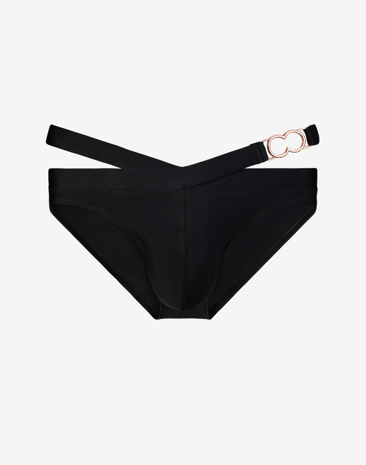 BLK Label No.3 Swim Brief - Black
