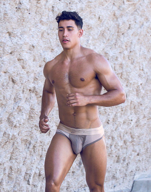AKTIV Boreas Brief Underwear - String Brown