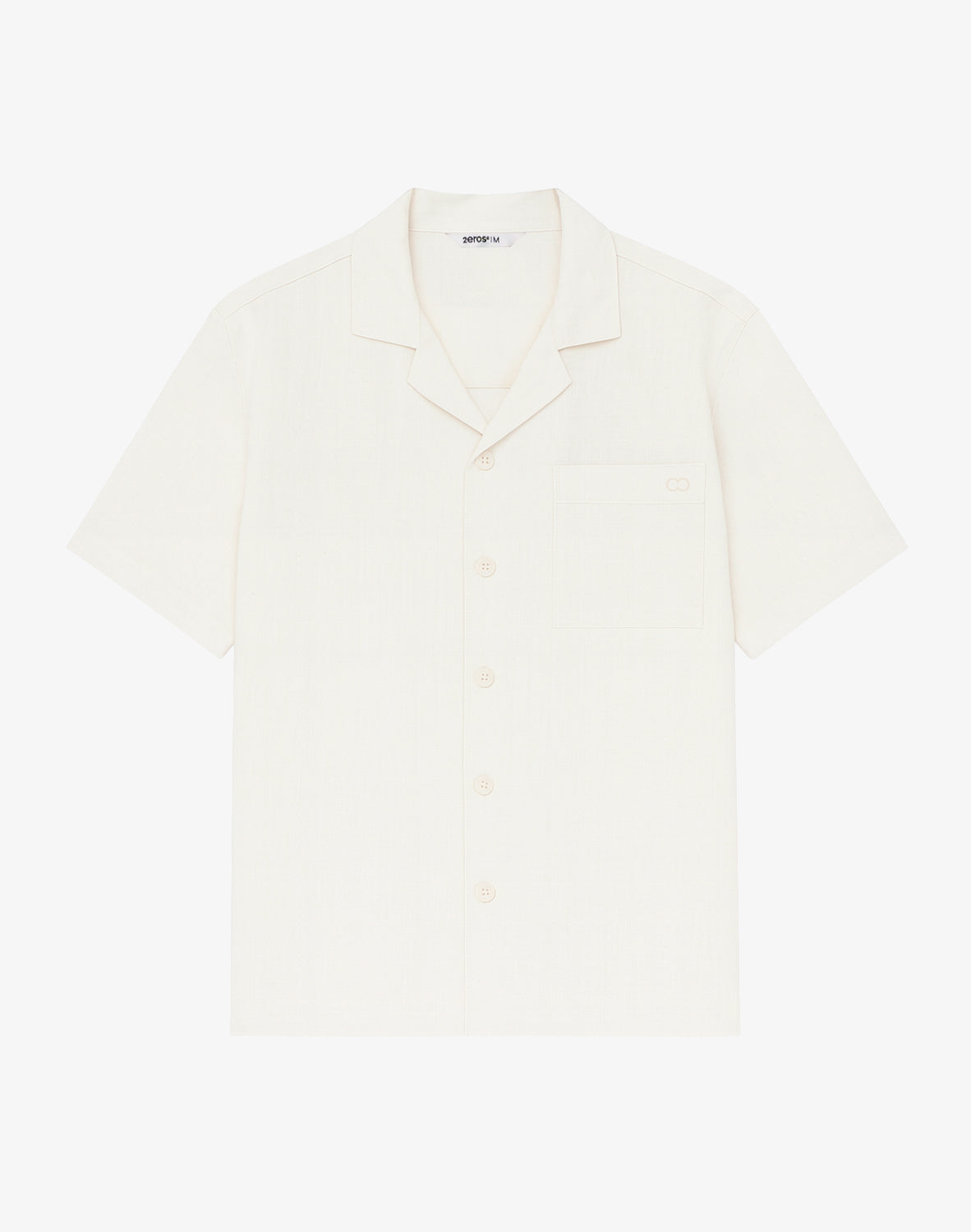 Breezy Linen Short Sleeve Classic Shirt - Beige