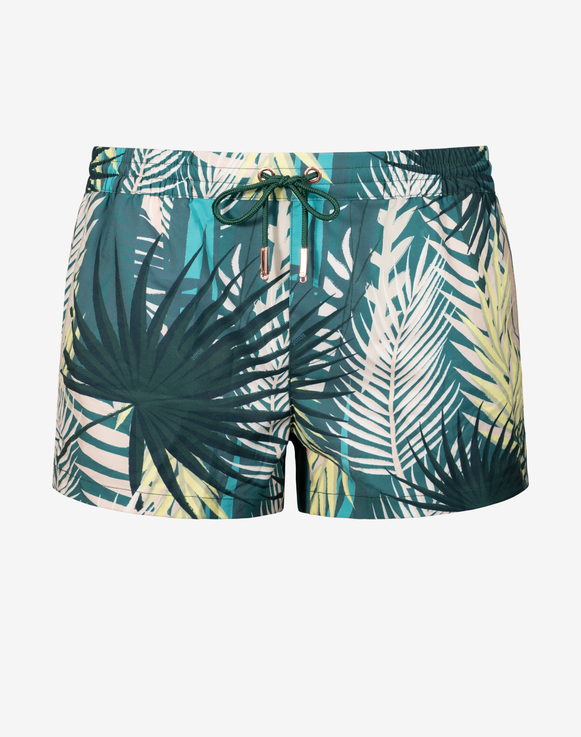 Printed Bronte Shorts - Feuille Green