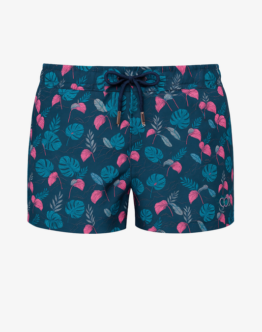 Printed Bronte Shorts - Monstera