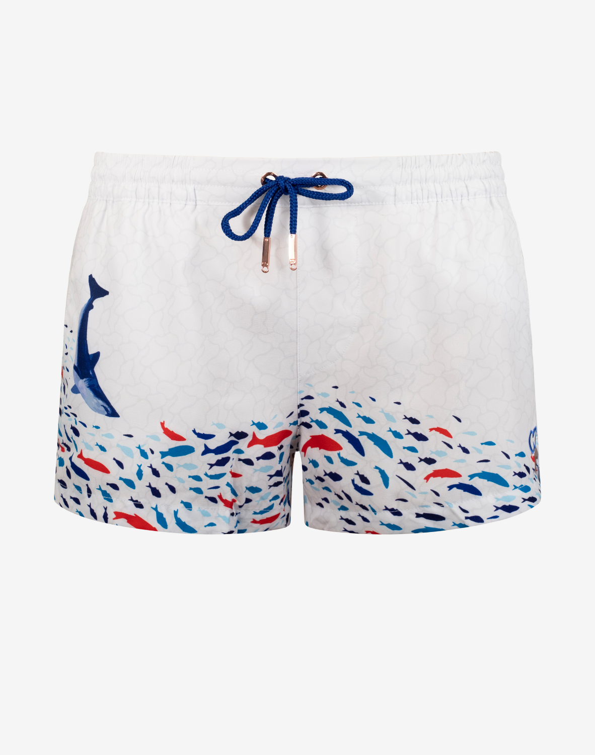 Printed Bronte Shorts - Seascape White