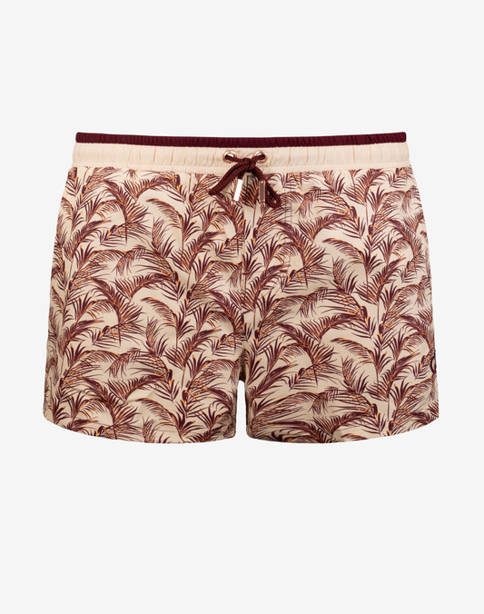 Printed Byron Shorts - Pastel Hawaii