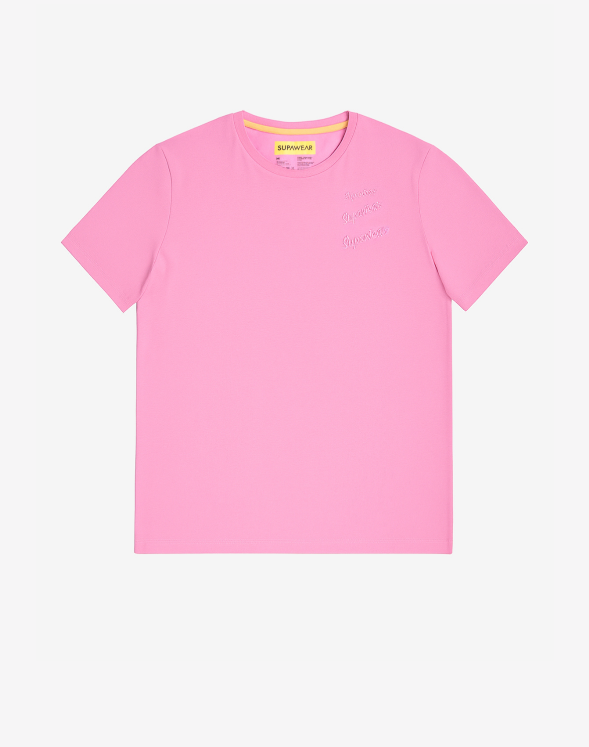 Crew Neck T-Shirt - Sachet Pink