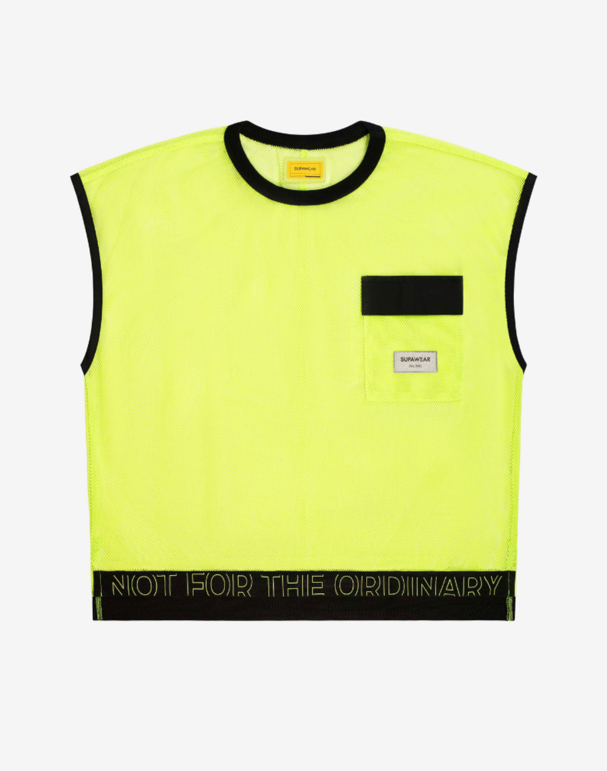 Neon Mesh Top - Neon Green