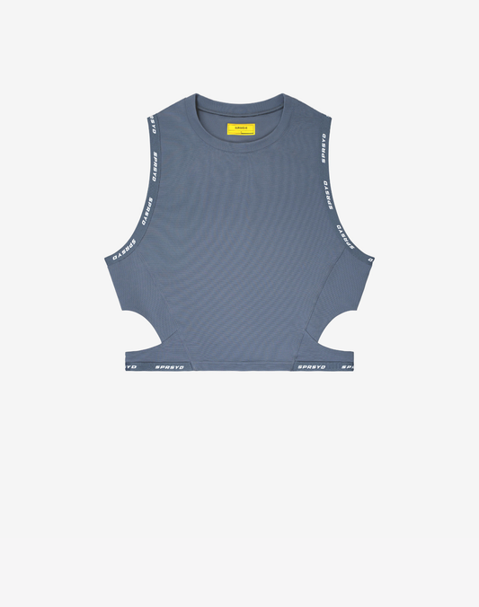 SPR Cropped Tank - Grey