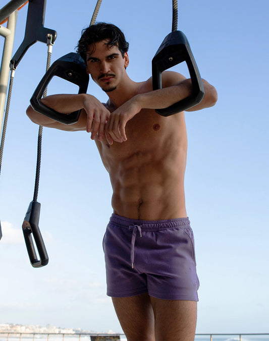 Jersey Shorts - Lavender