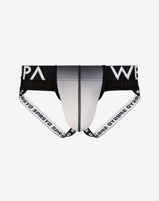 SPR Performance Gradient Jockstrap Underwear - Black / White