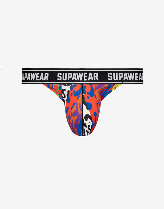 POW Thong Underwear - Crimson Beast