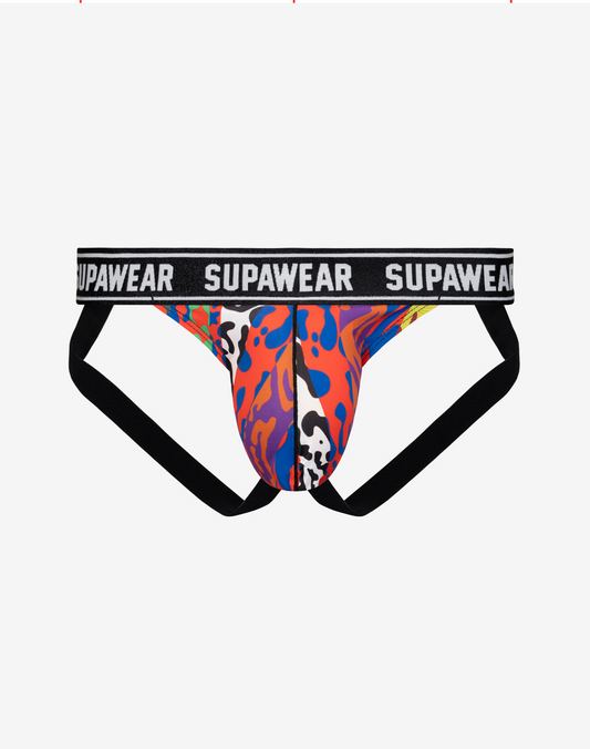 POW Jockstrap Underwear - Crimson Beast
