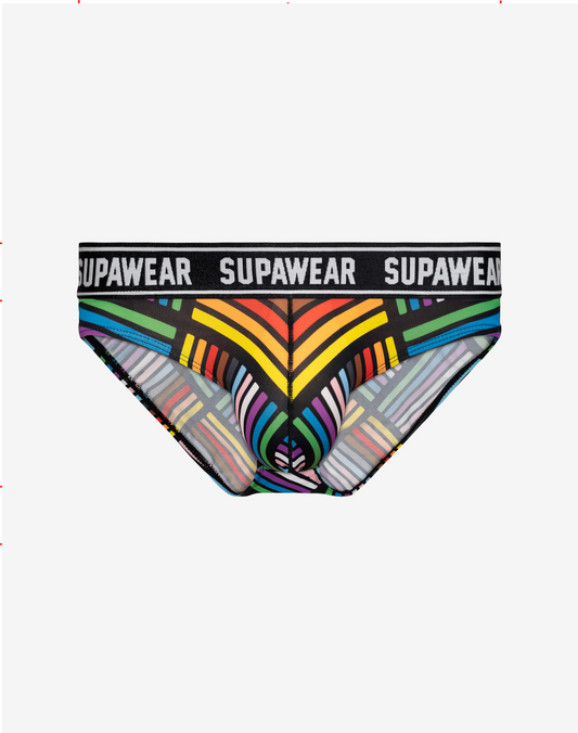 POW Pride Brief Underwear - Rainbow