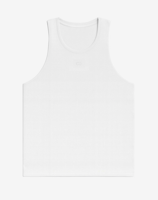 TA21 Peruvian Cotton Tanktop  - White