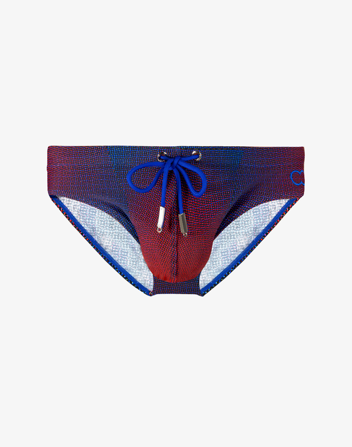 V10 Printed Swim Brief - Pixelpop