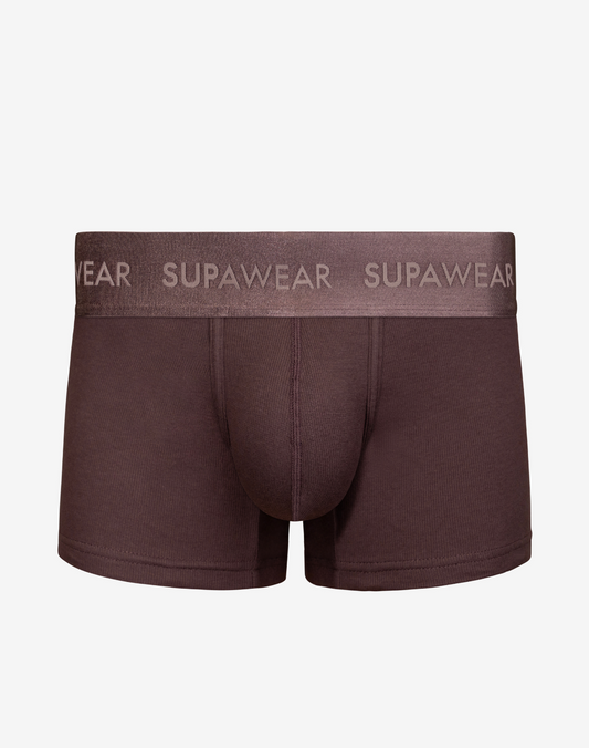 Ribbed Trunks Underwear - Peppercorn
