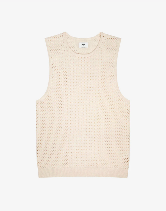 Riviera Singlet - Beige