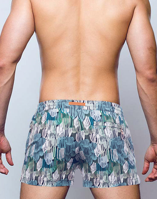 Printed Bronte Shorts - Torch