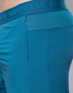SPR Flex Shorts - Coral Blue